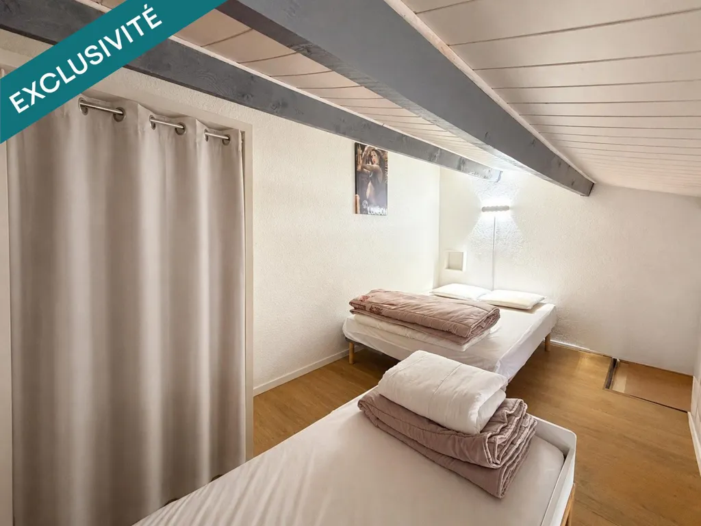 Camere da letto - Mezzanine Flat Near Beach in Le Barcarès