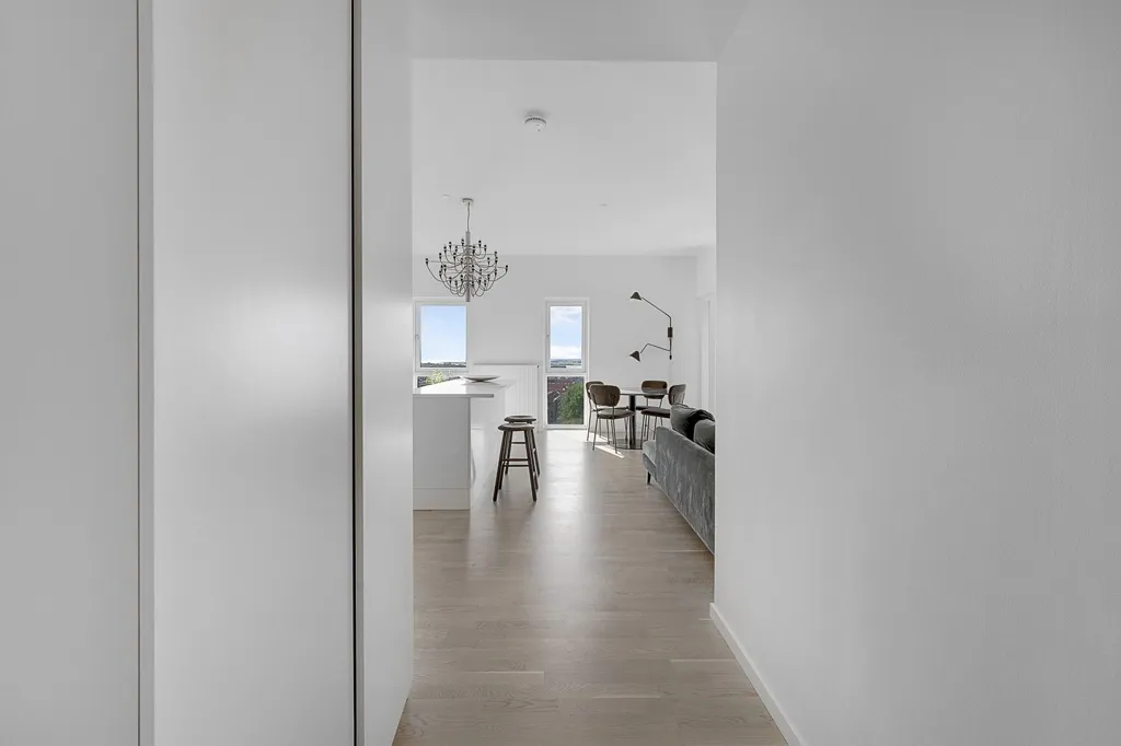 Entrée - 3-Bed Apartment with Balcony in Taffeltårnet