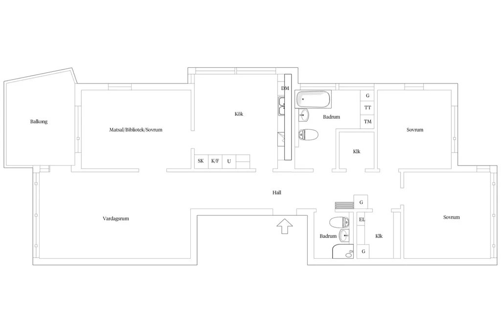 Appartement 4 pièces à Saltsjöbaden