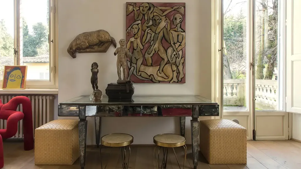 Söögituba - Rustic Villa with Private Garden in Florence
