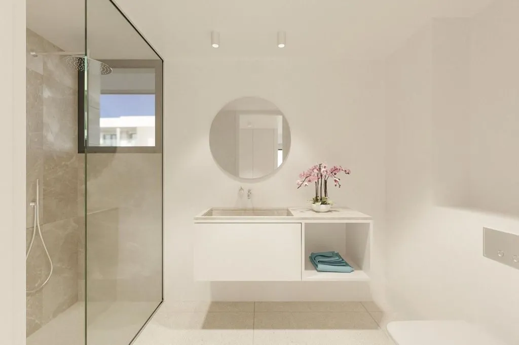 Salles de bain - Luxury Flat with Garden in Sa Rapita