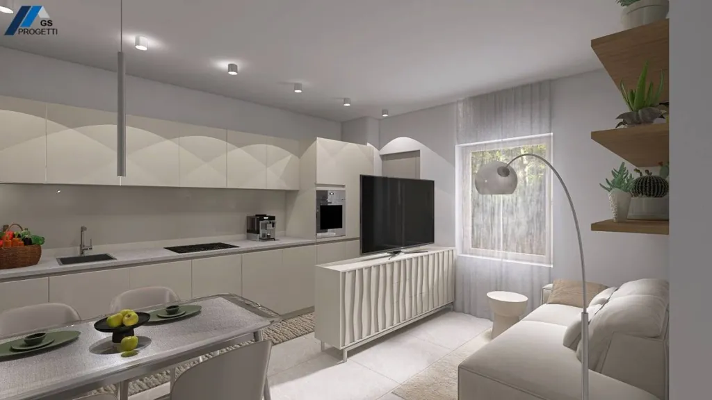 Modernised Trilocale with Garden in Cervignano d'Adda