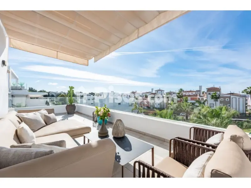Terrasse - Luxury Duplex with Sea Views in Estepona