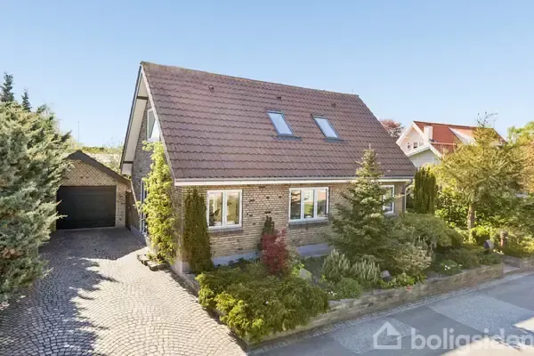 Vue aérienne - 1-Plan Villa with Garden in Vejle