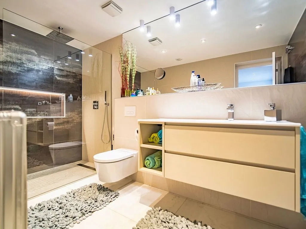 Salles de bain - Contemporary Chalet with Pool in Altea Pueblo