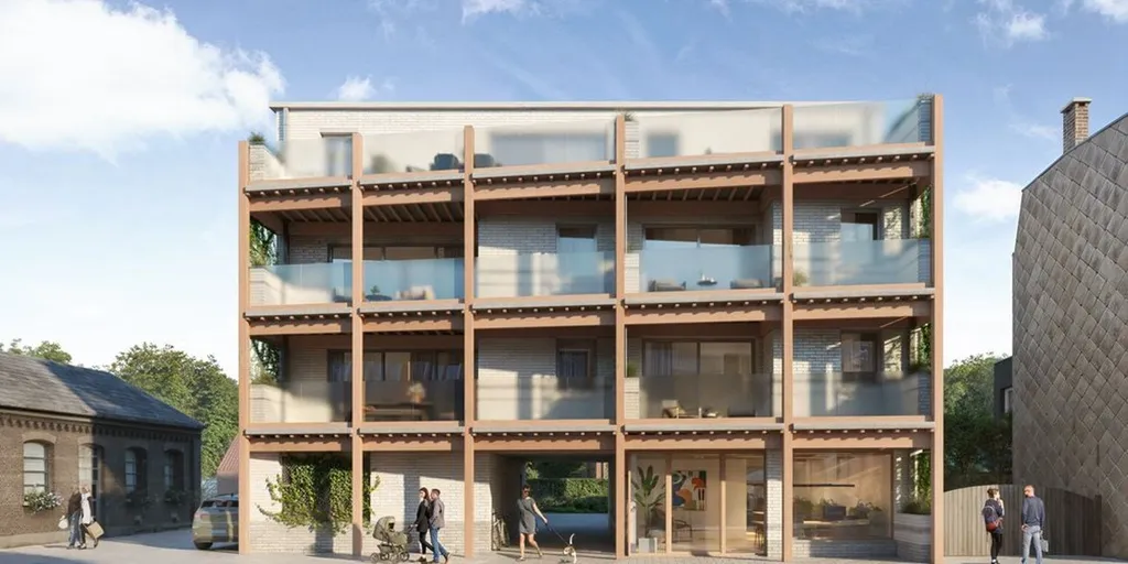 Appartement Neuf avec Terrasse à Wondelgem