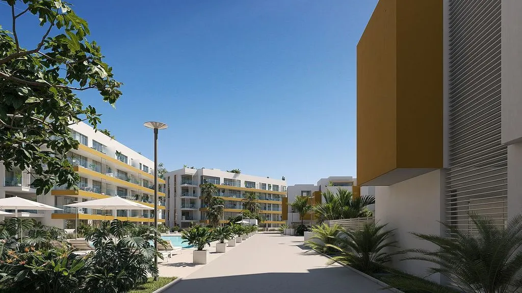 Jardin - New Flat with Golf View in Roquetas
