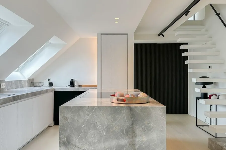 Kitchen - Refined Duplex in Prominent Villa Residence, Zoute