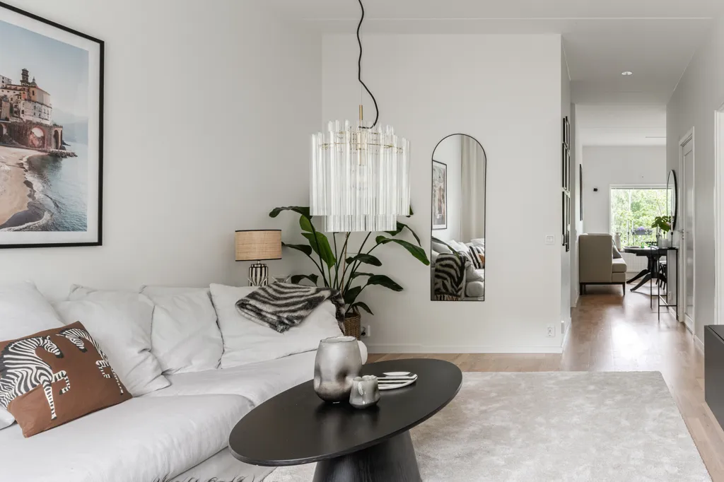 Elutuba - Bright Apartment with Balcony in Askim