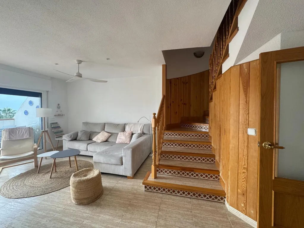 Séjour - Duplex Chalet with Sea View in Orihuela Costa