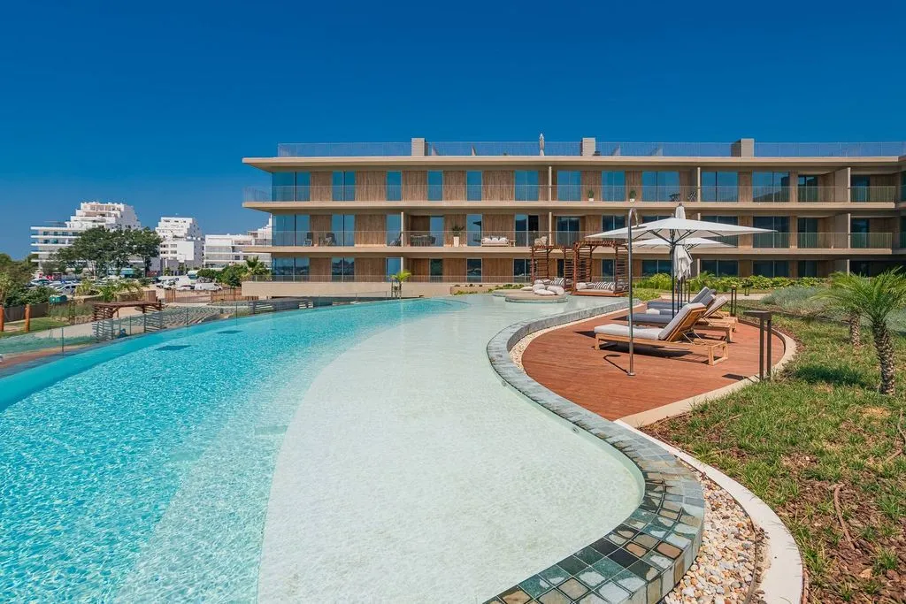Õhuvaade - Luxury Seafront Apartment in Quarteira