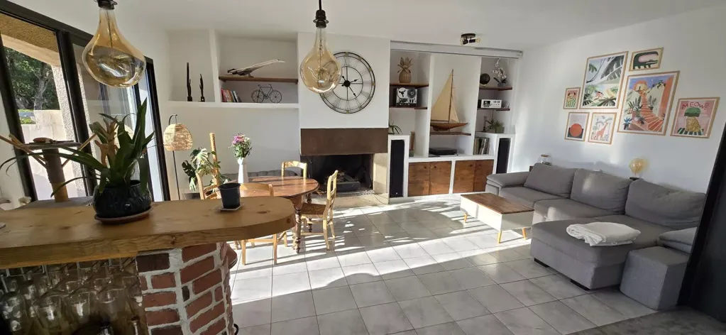 Séjour - Villa avec Piscine et Vue Mer à Ajaccio