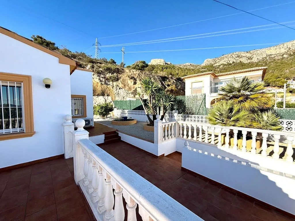 Terrace - Luxury Villa with Sea Views in Calpe