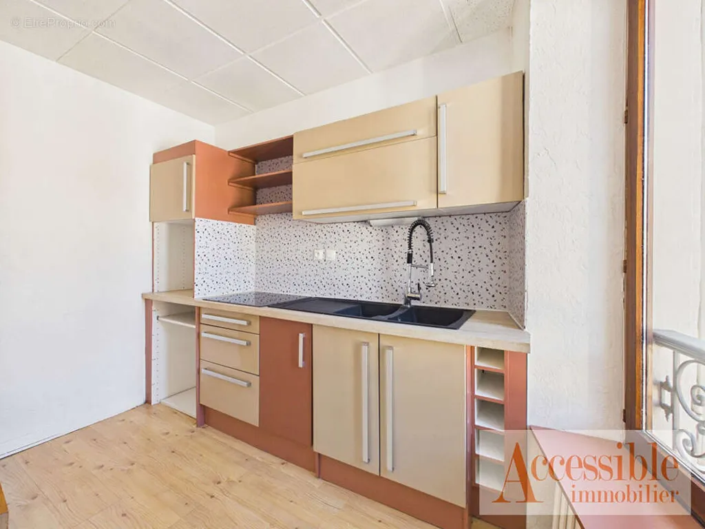 Köök - Charming Duplex in Aix-les-Bains Centre
