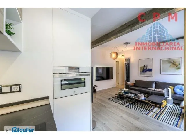 Cuisine - Furnished Flat with Trunk Room in Salamanca