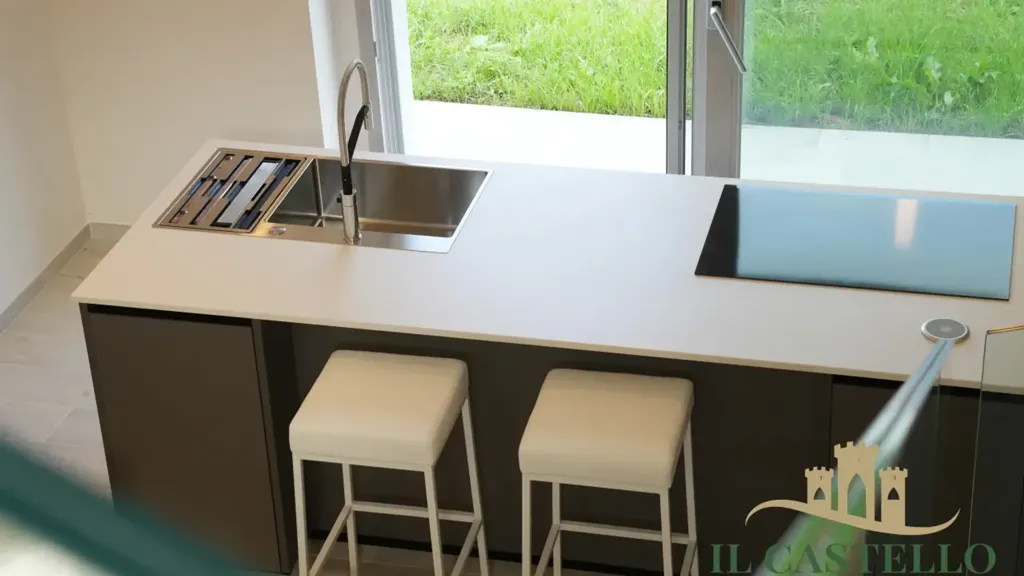 Cuisine - Modern Villa with Lake View in Magione