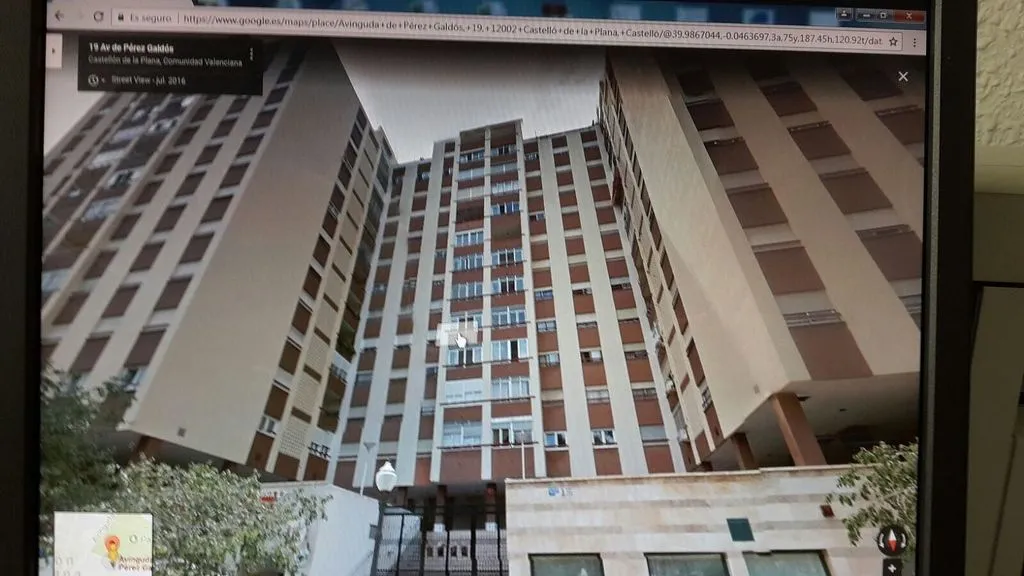 Balcony - Student Apartment with Terrace on Avenida Perez Galdos