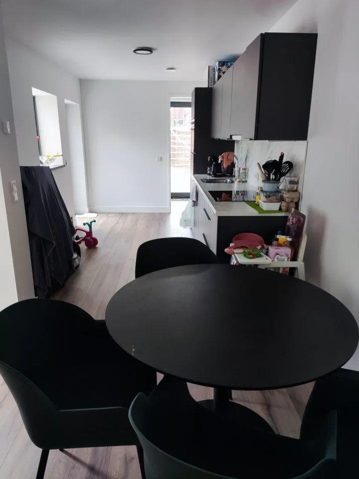 Dining Room - Waterfront Apartment with Balcony in Tilburg