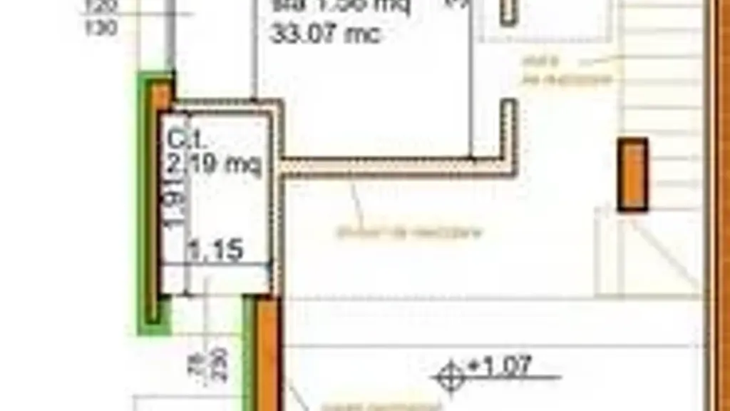 Floor Plan - Bifamiliar Villa with Terraces in Mogliano Veneto