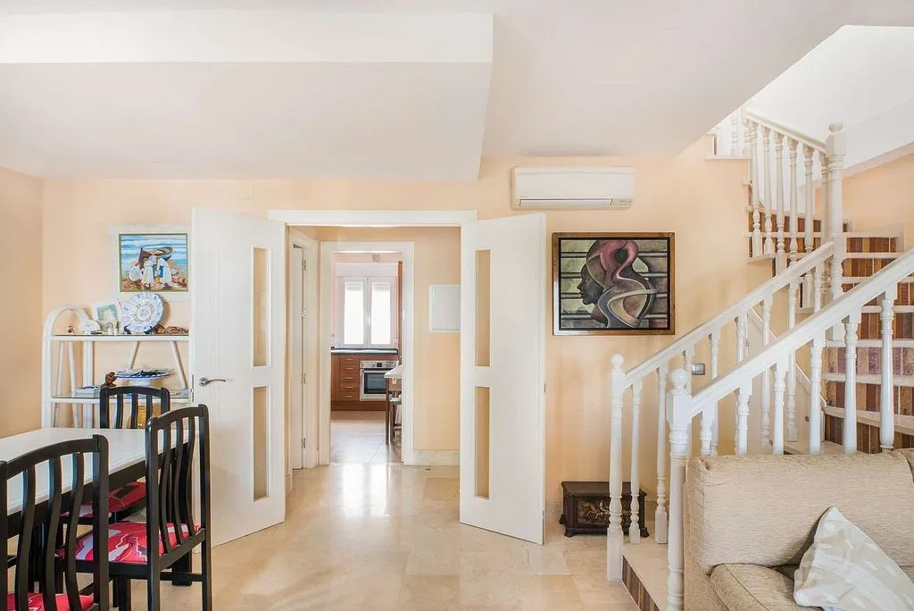 Séjour - Charmingly Adjoined House with Sea View in Los Álamos
