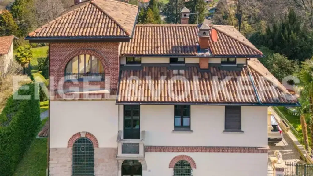 Vue aérienne - Villa with Lake View in Stresa