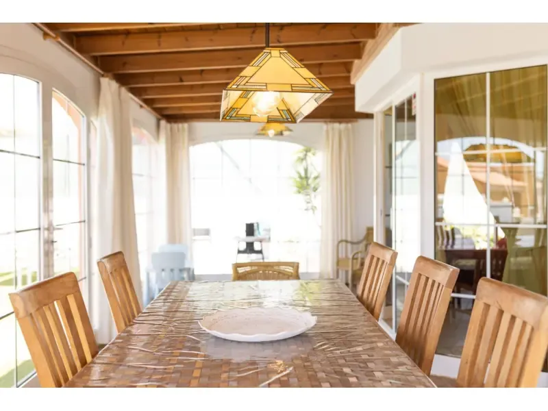 Söögituba - Chalet with Pool in Elba Golf Resort