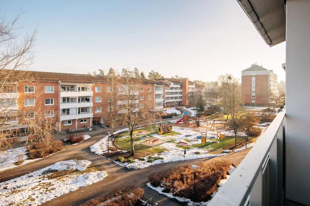 Balcon - Apartment with Balcony in Mariestad