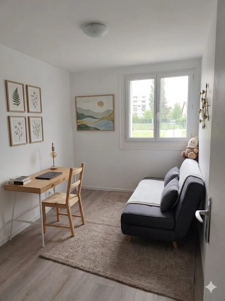 Magamistoad - Renovated 3-Bed Flat with Parking in Trappes