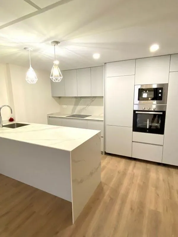 Cuisine - 1-Bedroom Flat with Air Conditioning in Salamanca