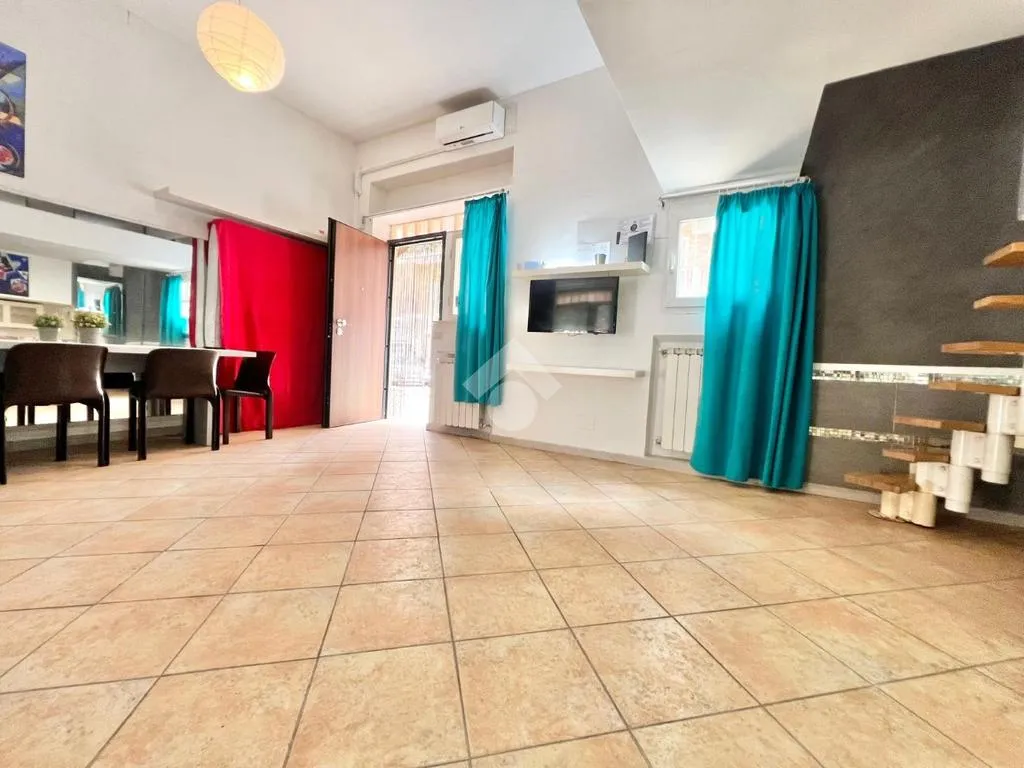 Soggiorno - Independent Studio in Via Pio VII, Rome