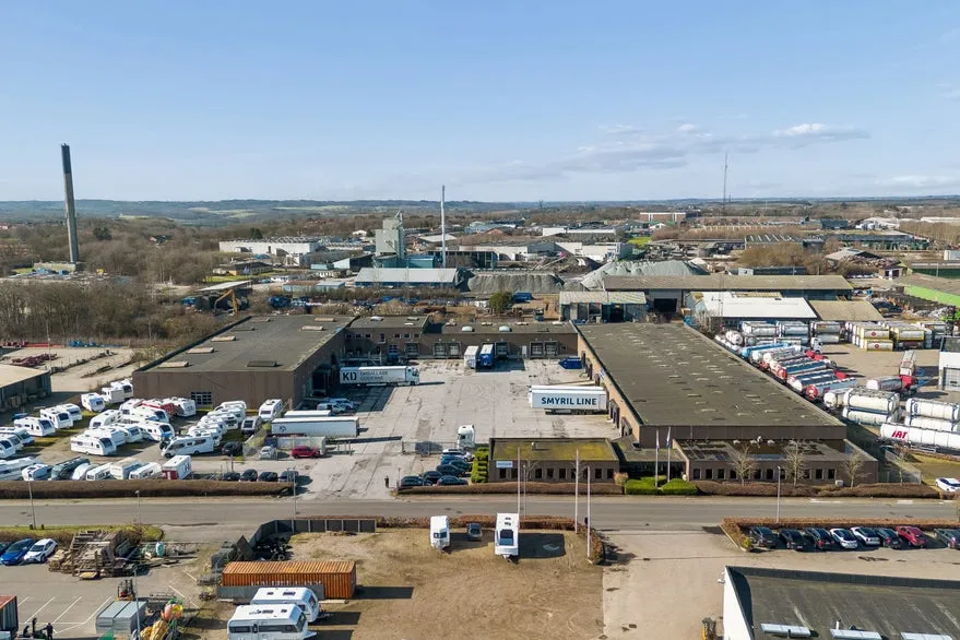 Vue aérienne - Logistics Facility near E45/E20 in Kolding