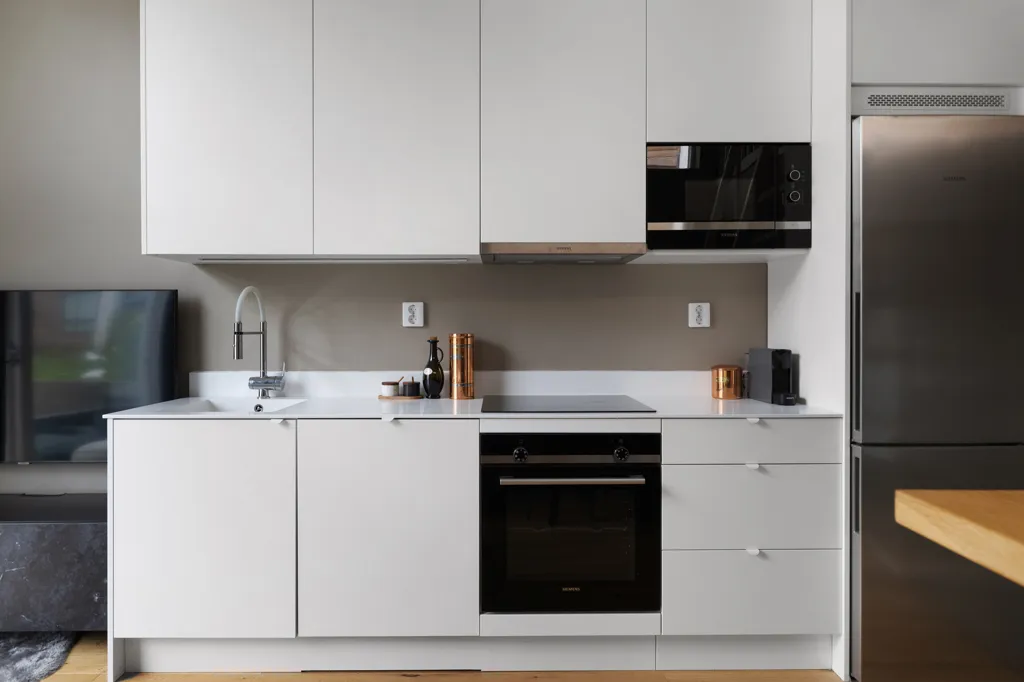 Cuisine - Attic Flat with Balcony in Törnskogen