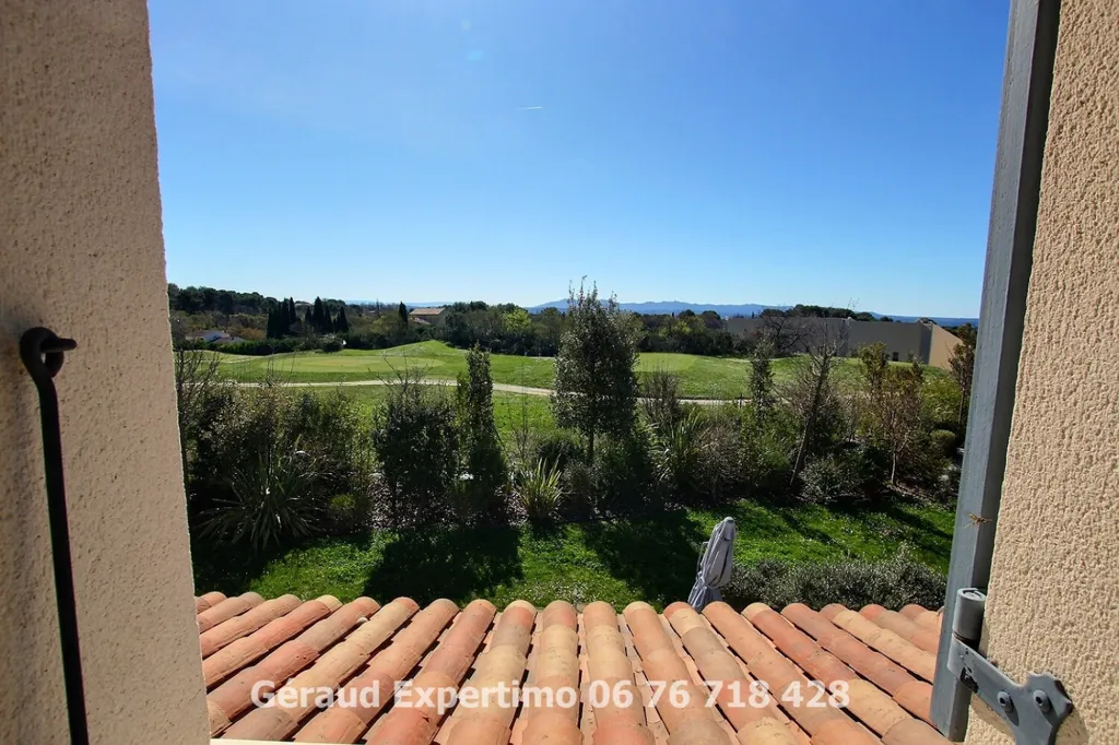 Jardin - Villa avec vue sur le golf à Aix-en-Provence