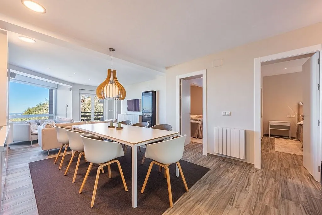 Salle à manger - Apartment with Terrace in Sierra Nevada