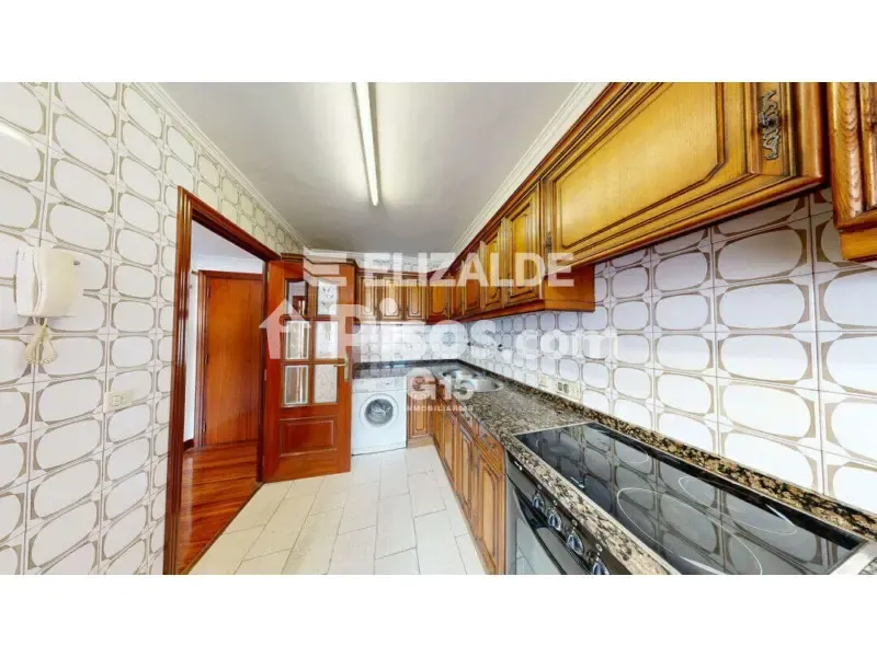 Köök - Apartment with Balcony near Hernani Town Centre
