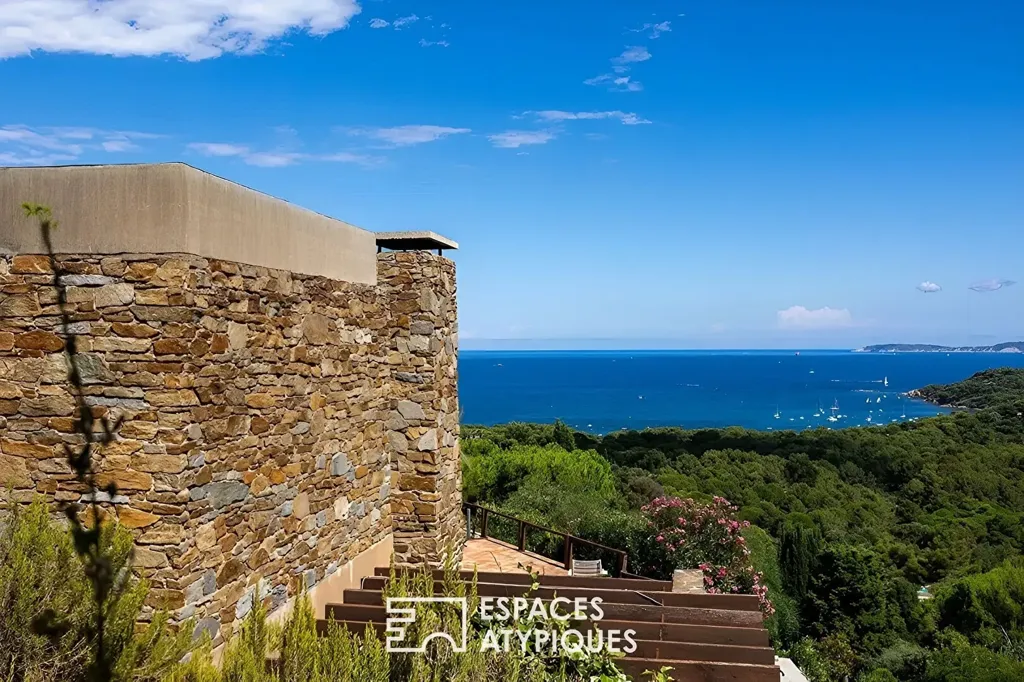 Terrass - Architectural Villa with Sea View in Bormes-les-Mimosas