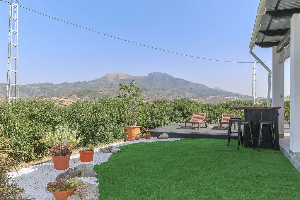 Terrasse - Rustic House with Pool in Tolox