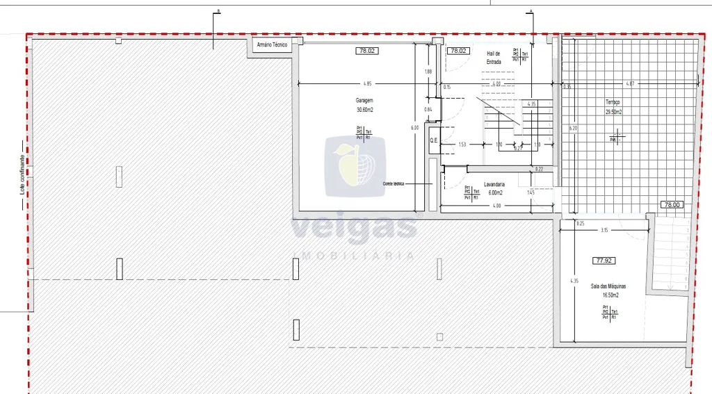 Plan - Independent House with Golf View in Óbidos
