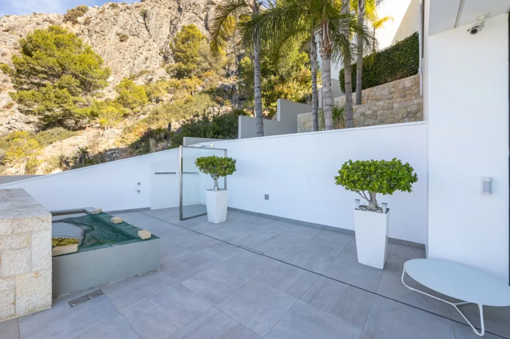 Terrass - Modern Villa with Sea Views in Mascarat, Altea