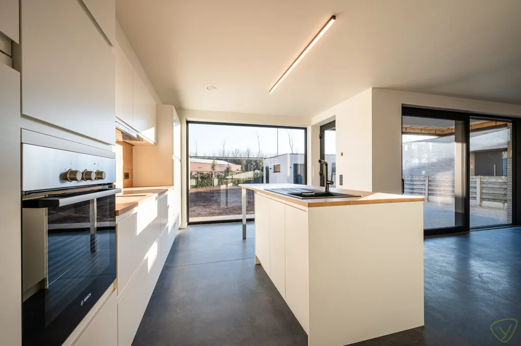 Cuisine - Nouvelle Maison à Louer avec Terrasse à Maldegem