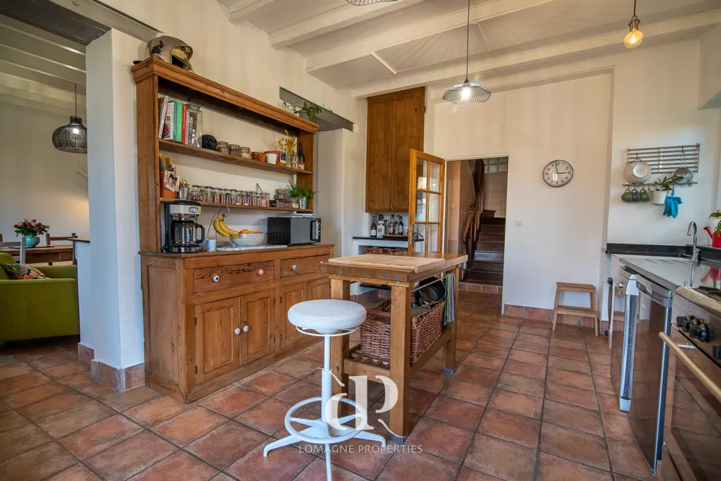 Cucina - Two-Roomed Houses with Pool in Lomagne