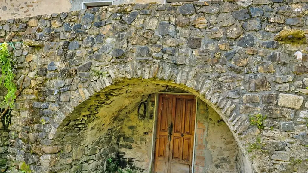 Exterior - Rustic Stone Cottage with Panoramic Terrace in Mulazzo