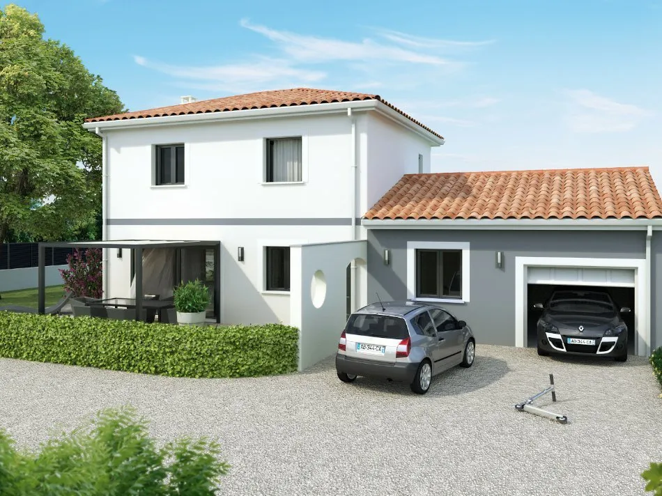 New Build House with 670m² Plot in Bouloc