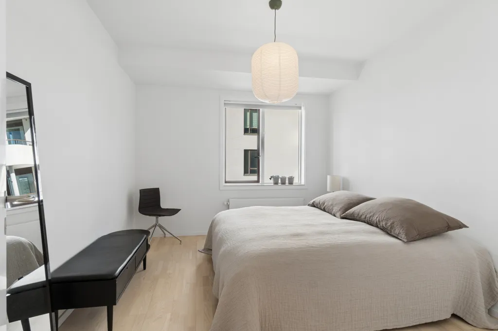 Chambres - Functionalist Flat with Harbour View in Hellerup