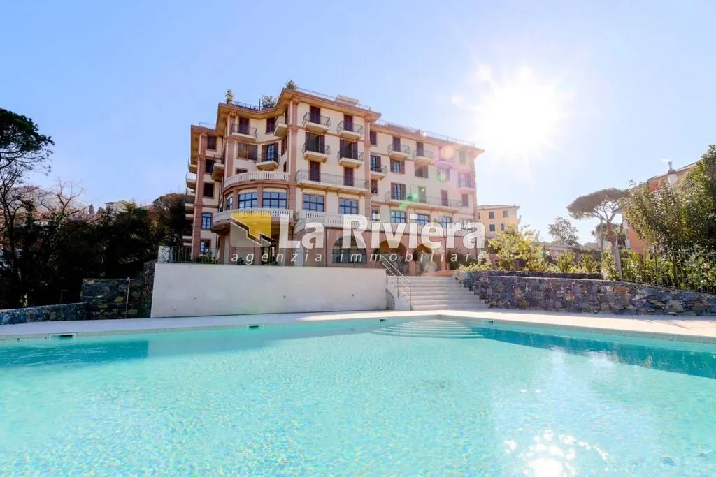 Piscine - Luxury Apartment with Pool in Rapallo