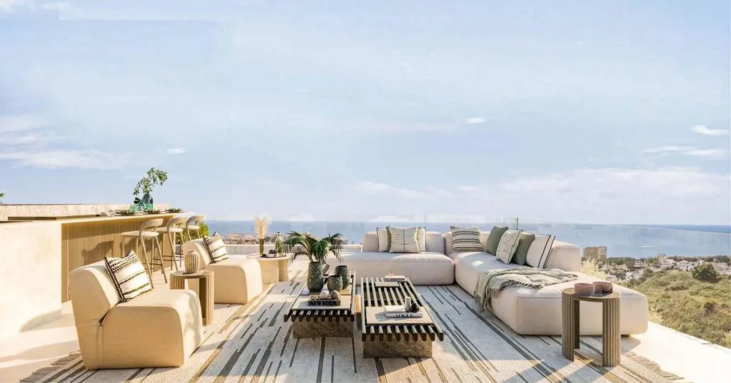 Terrasse - Luxury Duplex with Pool in Marbella East