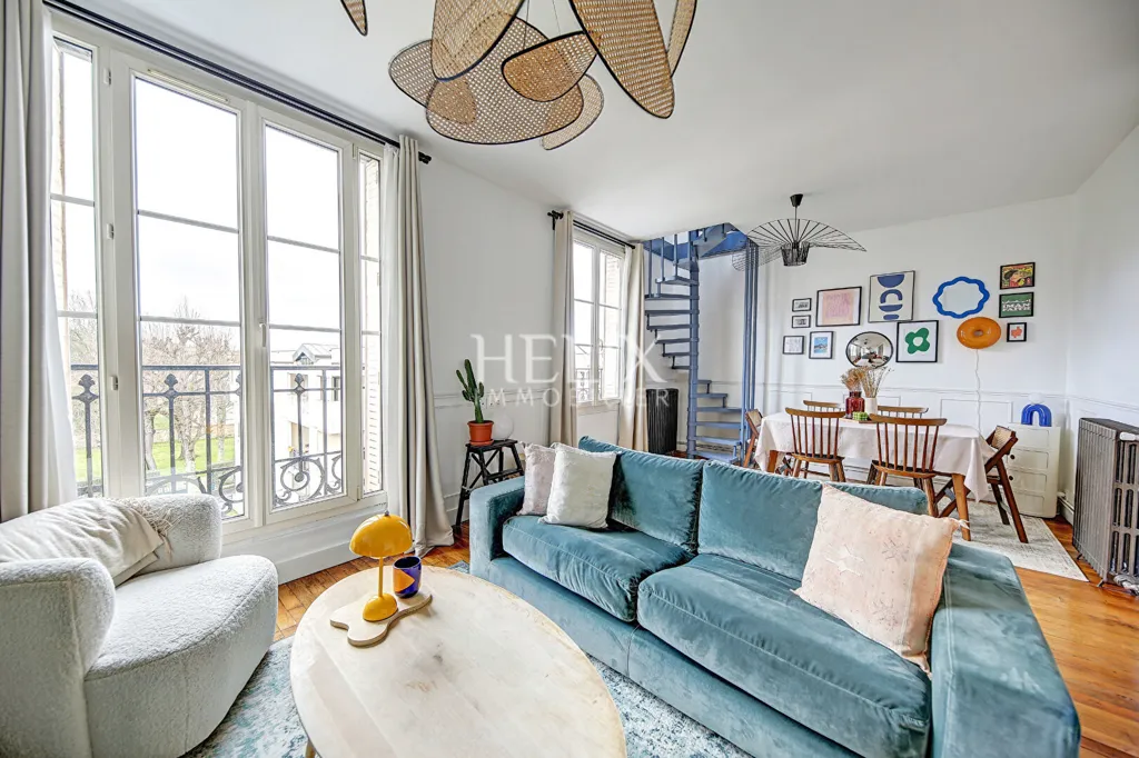 Séjour - Appartement de Charme avec Jardin à Le Pecq