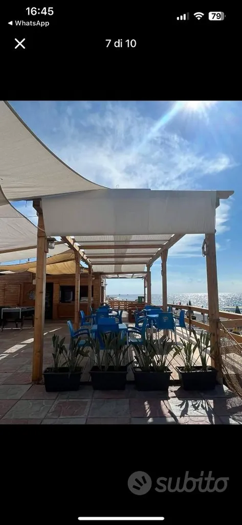 Terrass - Summer Lido with 120 Umbrellas in Coastal Area