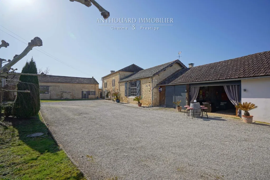 Aed - Rustic Stone Farmhouse with Pool in Périgord