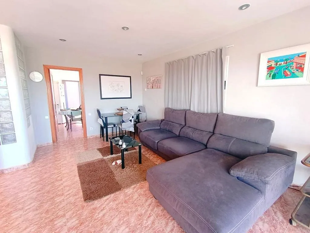 Séjour - Chalet with Sea View in Oliva Playa